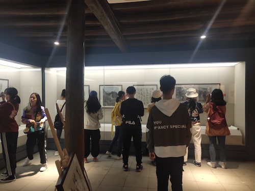 参观
