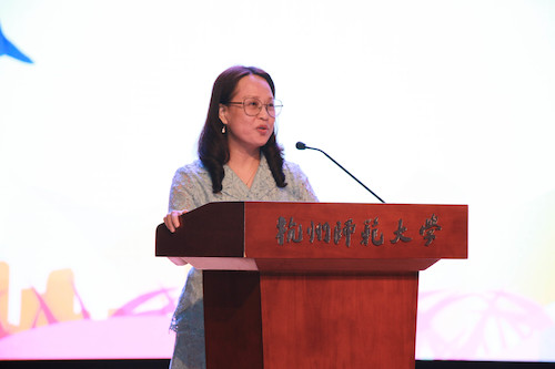 博彩公司排名
党委书记周春儿发言