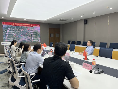 杨政副书记来十大体育博彩公司排名
走访调研